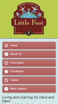 Mobile Screenshot of littlefootcenter.com